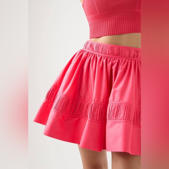 Aje Calder ruched-panel miniskirt size 8=US 4 - Picture 5 of 9